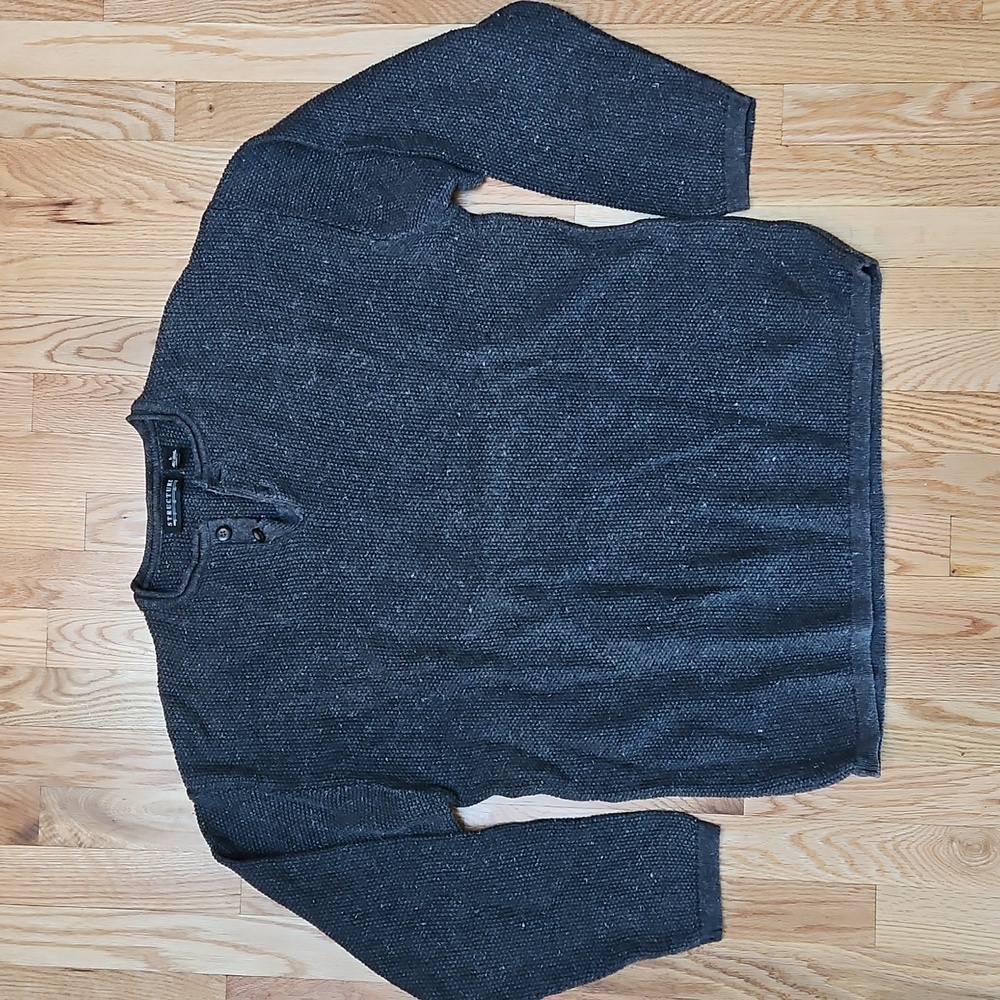 Structure Waffle sweater Men's L